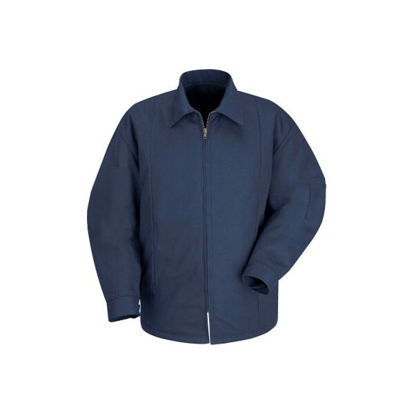 Red Kap Perma-Lined Panel Jacket Regular-4XL Navy JT50